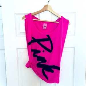 Pink by VS workout top 🦩